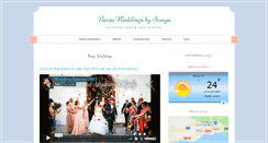 Desktop Screenshot of nerjaweddingsbysonya.com